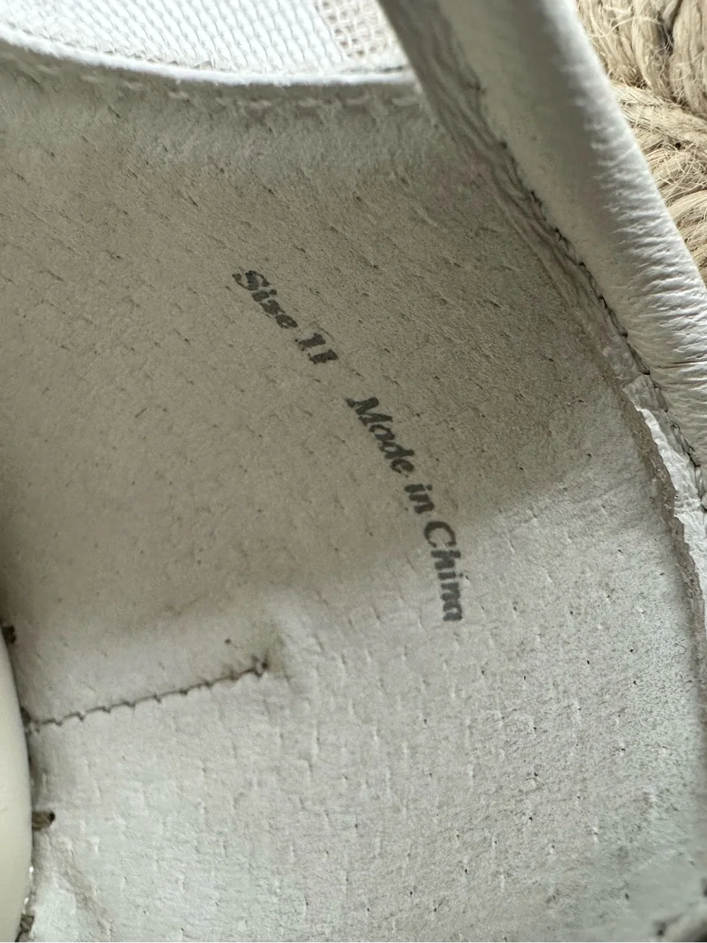 DOLCE VITA Cambre Ballet Flats White Mesh Classic Espadrille